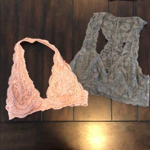 Bundle of boutique bralettes